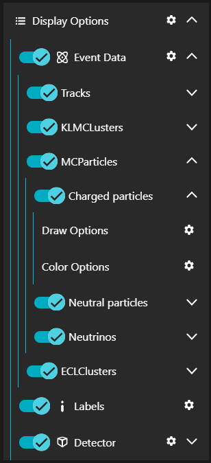 Appearance Options