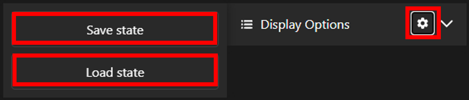 Save/Load UI State